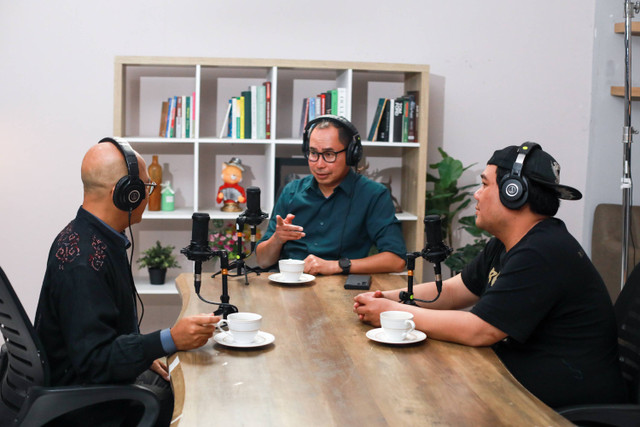 Diptalk bersama Judha Nugraha. Foto: Syawal Febrian Darisman/kumparan