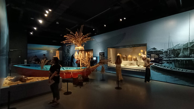 Borneo Cultures Museum di Kota Kuching, Sarawak. Foto: Aprilandika Pratama/kumparan