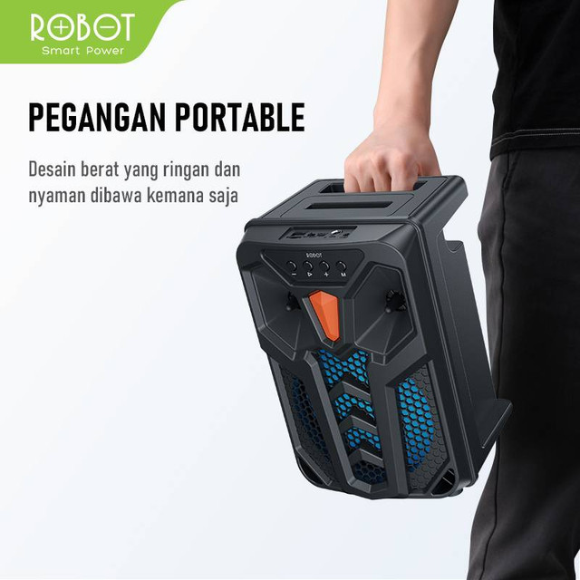 Robot RB300 Speaker Karaoke Bluetooth. Foto: Robot    