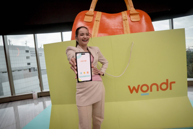 Brand ambassador wondr by BNI, Enzy Storia. Foto: Jamal Ramadhan/kumparan