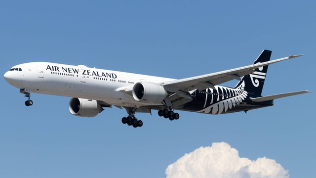 Ilustrasi Air New Zealand. Foto: Shutterstock