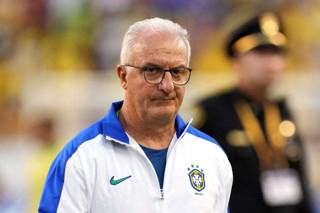 Pelatih Timnas Brasil Dorival Junior. Foto: Darren Yamashita-USA TODAY Sports/via REUTERS