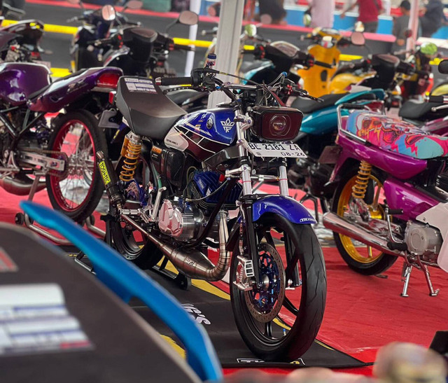 Spek motor Yamaha RX-King garapan Total Kings Bandung yang laku Rp 200 juta. Foto: Total Kings