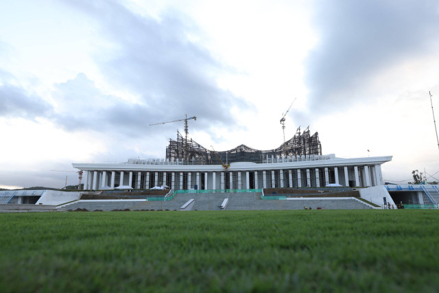 Lapangan upacara Ibu Kota Nusantara (IKN). Foto: Otorita IKN