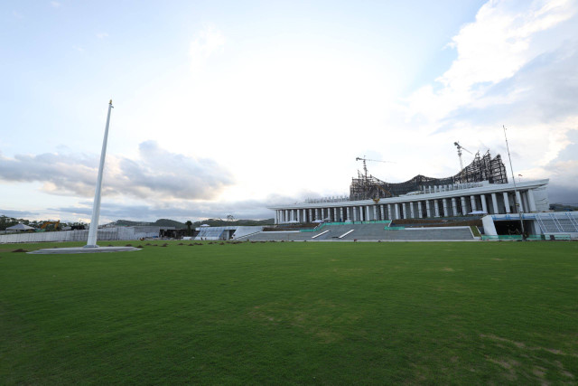 Lapangan upacara Ibu Kota Nusantara (IKN). Foto: Otorita IKN