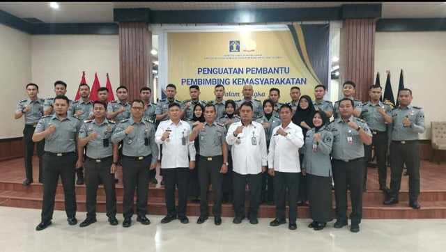 Kemenkumham Sulbar Lakukan Pembinaan Pembimbing Kemasyarakatan