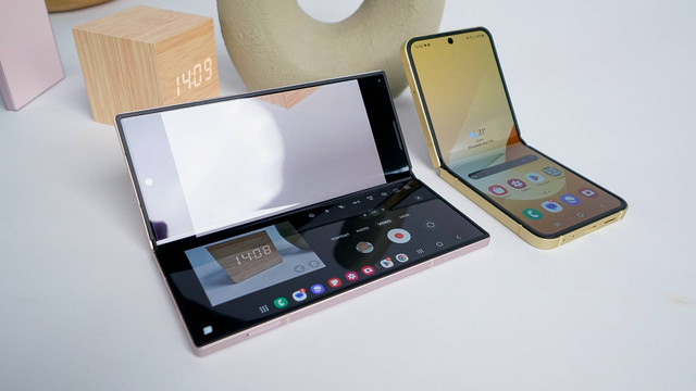 Samsung Galaxy Z Fold 6 dan Flip 6. Foto: Kevin S. Kurnianto/kumparan