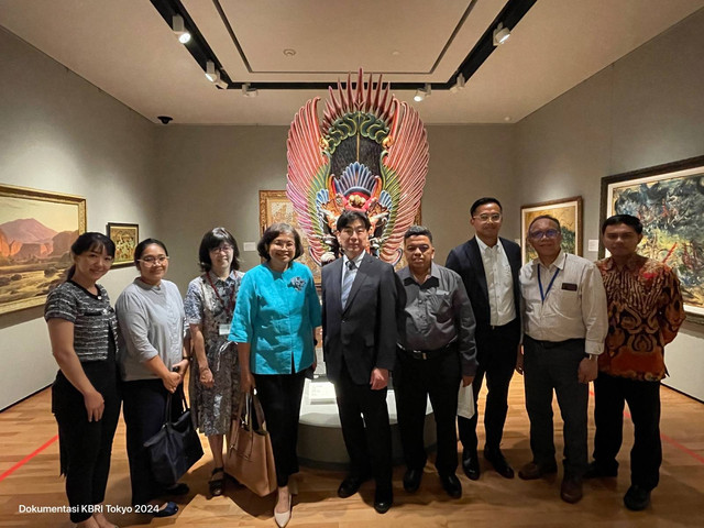 KBRI Tokyo & Fuji Art Museum Gelar Pameran Karya Seni Indonesia