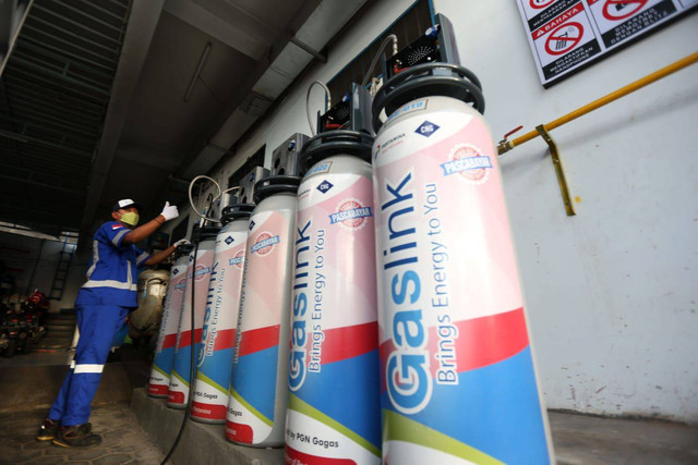 Produk gas bumi CNG Subholding Gas Pertamina, PT PGN Tbk, mulai disalurkan ke Kota Balikpapan Kalimantan Timur. Foto: Dok. PGN