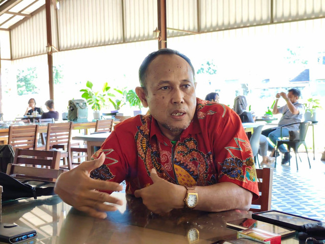 Direktur Utama PT Primissima Usmansyah ditemui awak media di salah satu kafe di Kabupaten Sleman, Kamis (11/7). Foto: Arfiansyah Panji Purnandaru/kumparan