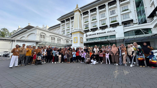 Hotel Grand Rohan Jogja saat merayakan HUT ke-7 tahun. Foto: istimewa