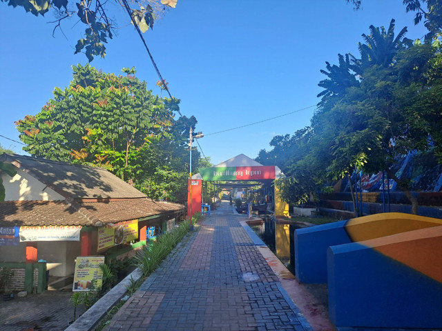 Pintu Masuk Bendhung Lepen (Foto: Syuhaida Putri Izzaty)