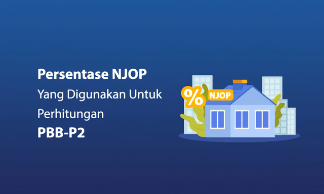 Persentase NJOP untuk perhitungan PBB-P2. Foto: Dok Bapenda Jakarta