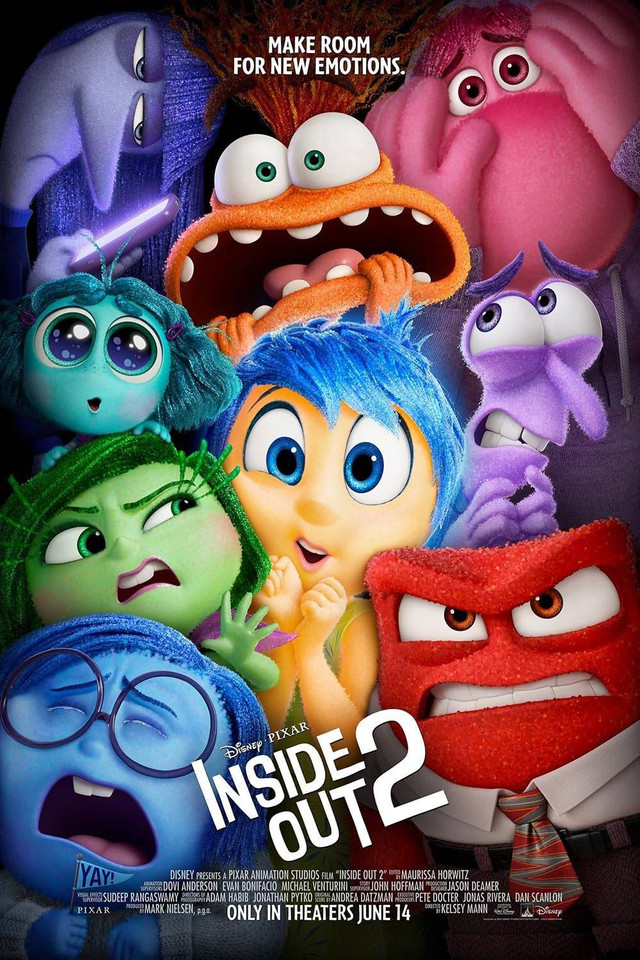 Poster Inside Out 2 by Disney Movies