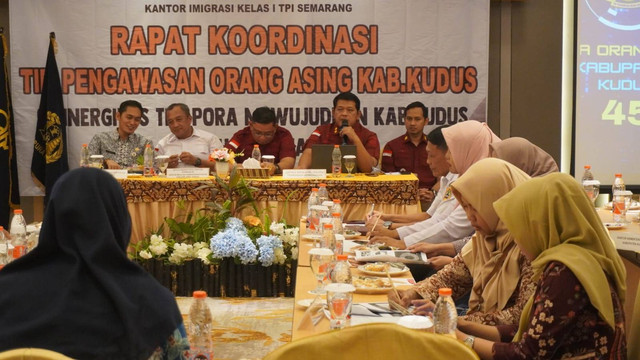 Potret rakor timpora / Humas Imigrasi Semarang