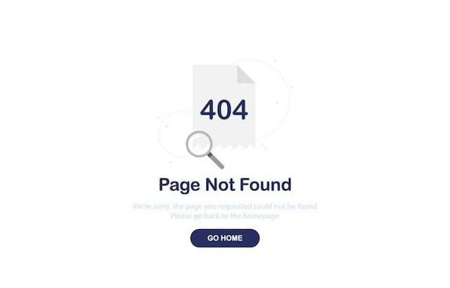 Ilustrasi error 404. Foto: Freepik