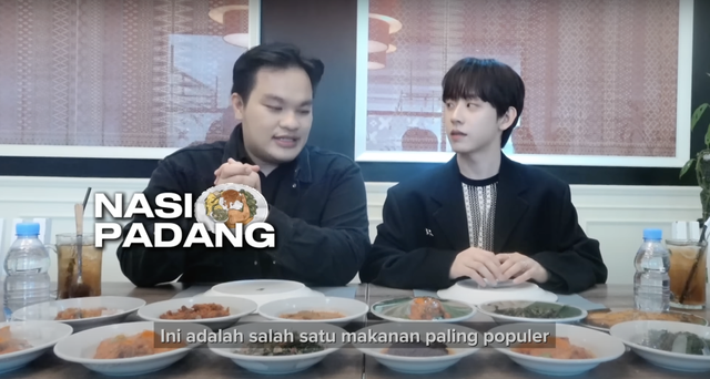 Heo Seong Beom 'University War' Mencicipi Nasi Padang. Foto: Istimewa 