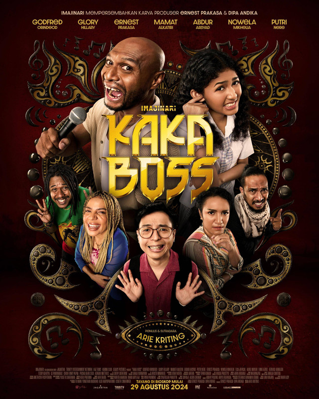 Official poster film Kaka Boss. Foto: Dok. Istimewa