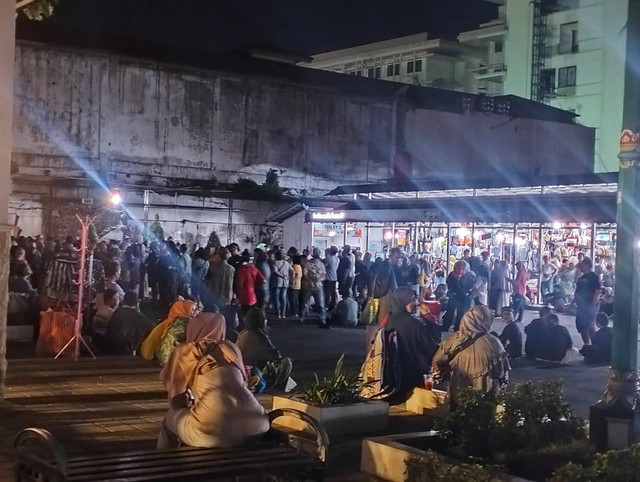 fotoSuasana kawasan Teras Malioboro. Foto: M wulan