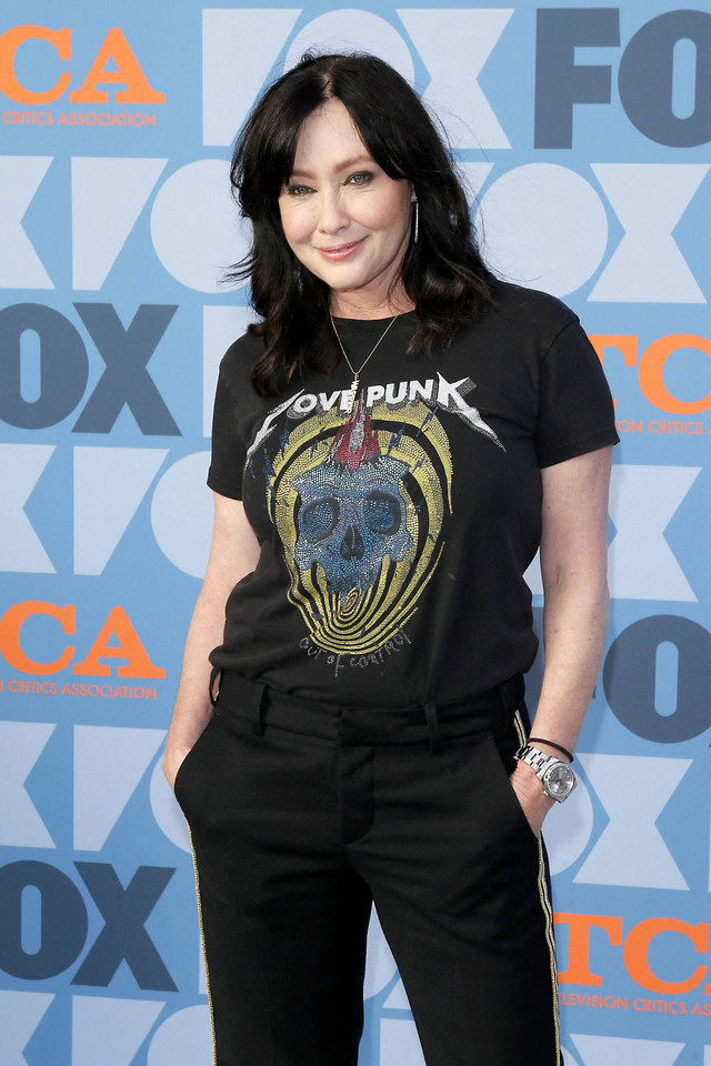 Pemain Beverly Hills 90210, Shannen Doherty. Foto: Michael Tran / AFP