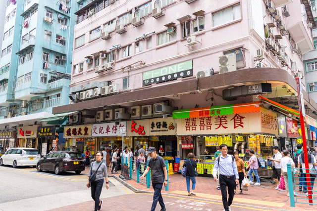 Kawasan Sham Shui Po, Hong Kong. Foto: Shutterstock