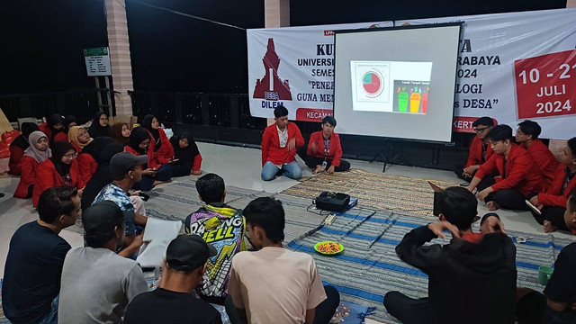 Pelatihan Desain Grafis di Karang Taruna Desa Dilem Untuk Memajukan UMKM dan Wisata Desa Foto: Ian/untag
