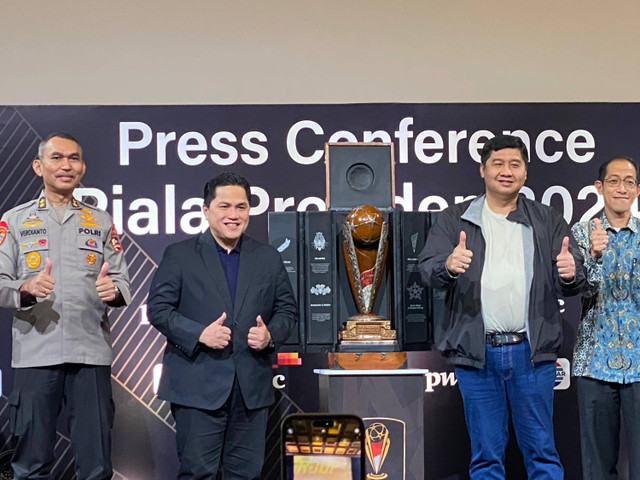 Press Conference Piala Presiden 2024. Foto: Azrumi El Ghazali/kumparan