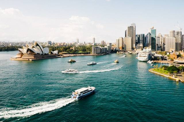 Tempat Wisata di Sydney. Foto hanya ilustrasi. Bukan tempat yang sebenarnya. Sumber foto: Unsplash/Dan Freeman