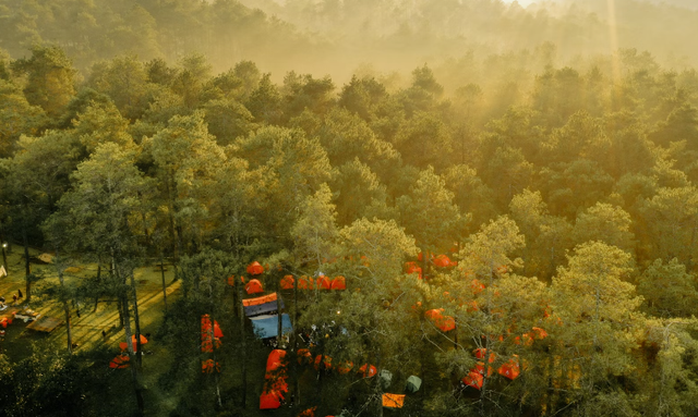 tempat wisata dekat warung kopi gunung cikole. Foto hanya ilustrasi, bukan tempat sebenarnya.Sumber: Unsplash/Tandya Rachmat