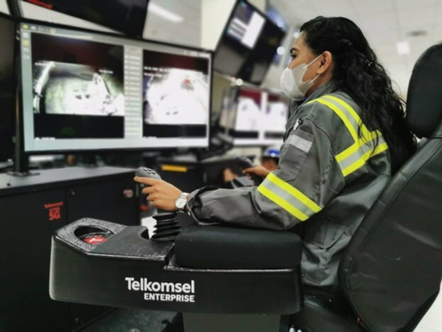 Telkomsel Enterprise Smart Mining. Foto: Dok. Istimewa