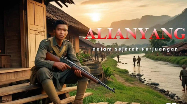 Film pendek 'Perjuangan Alianyang'. KPP Singkawang buat film pendek tentang perjuangan Alianyang menyambut Hari Kemerdekaan RI yang ke-79. Foto: Dok. Instagram @kpp_kota_skw