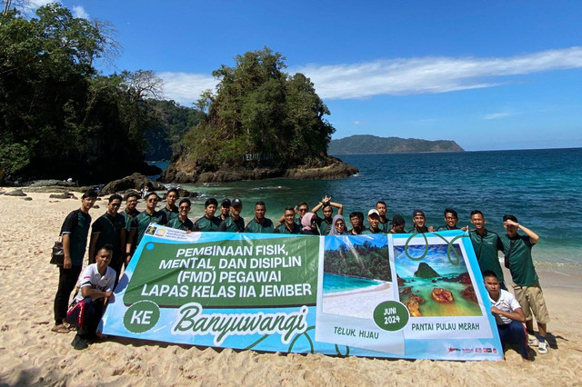 Para peserta FMD Lapas Kelas IIA Jember