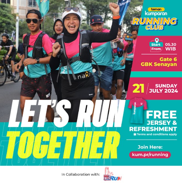 Fun Run teman kumparan Road to Digiland Run 2024. Foto: kumparan