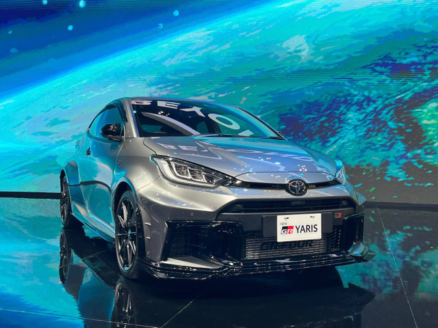 Toyota New GR Yaris yang di pamerkan di GIIAS 2024. Foto: Fitra Andrianto/kumparan