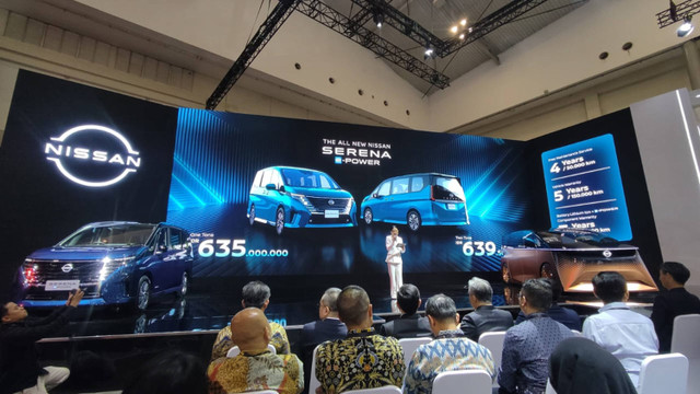 Mobil hybrid Nissan Serena e-Power meluncur di Indonesia, harga mulai Rp 635 jutaan.  Foto: Aditya Pratama Niagara/kumparan