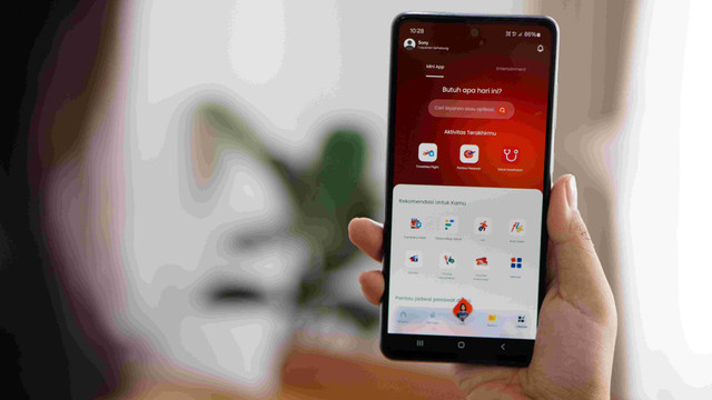 MyTelkomsel kini menjadi super app, sedia beragam fitur digital lifestyle. Foto: Telkomsel