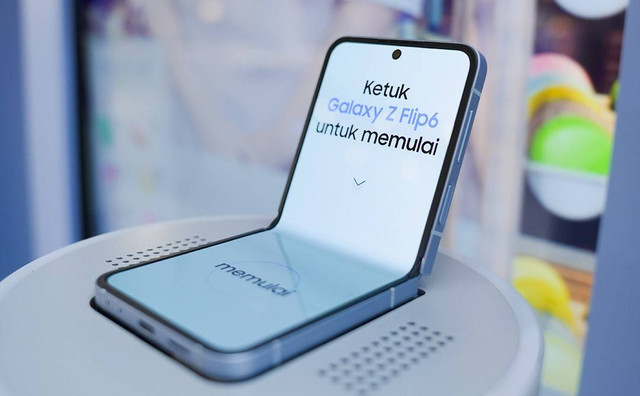 Samsung Galaxy Z Flip6. Foto: @samsungindonesia/Instagram