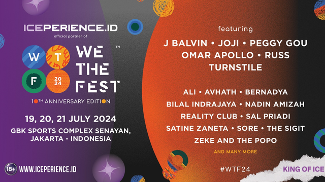 Iceperience hadirkan The LAndmark di We The Fest 2024. Foto: Istimewa