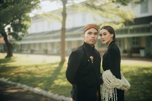 Prewedding Thariq Halilintar dan Aaliyah Massaid Foto: Instagram/@aaliyah.massaid