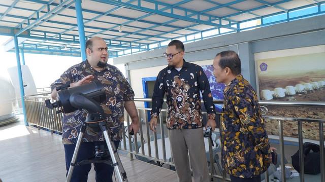 Direktur Telescope Indonesia Jalin Kemitraan dengan Observatorium Unismuh