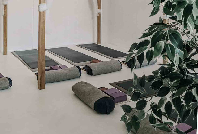 ilustrasi matras yoga (Pexels)