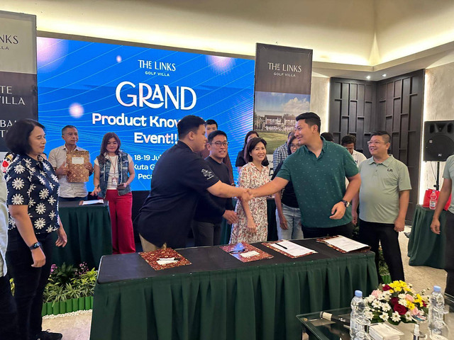 Komisaris Utama Intra Golflink Resorts Darma Mangkuluhur Hutomo yang mulai memasarkan salah satu proyek prestisius yang berlokasi di kawasan Pecatu Indah Resort, Jimbaran, Bali, yakni ‘The Links Golf Villa’. dok, GOLF.