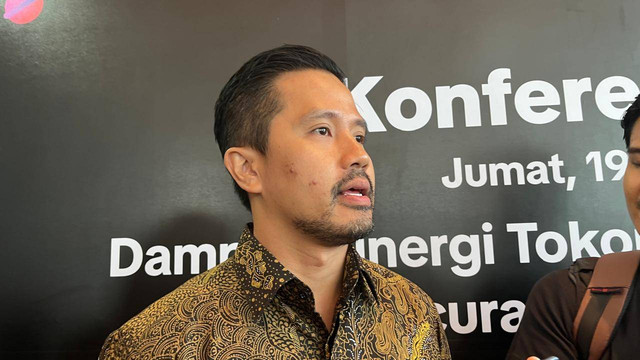 Head of Communications Ecommerce Tokopedia and ShopTokopedia, Aditia Grasio Nelwan, Jumat (19/7/2024). Foto:  Fariza/kumparan