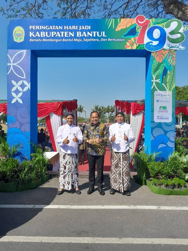 Kanwil Kemenkumham DIY Meriahkan HUT Kabupaten Bantul