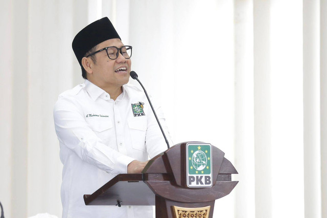 Ketua Umum PKB, Muhaimin Iskandar memberikan arahan pada uji Kelayakan dan Kepatutan (UKK) Calon Pimpinan Dewan Perwakilan Rakyat Daerah (DPRD) Fraksi PKB di DPP PKB, Jakarta Pusat, Minggu (21/7). Foto: Dok. Istimewa