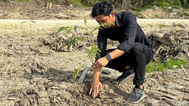 Sumber Foto: Foto Milik Penulis. Penanaman Tanaman pada Lahan Marginal