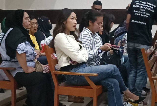 Tamara Tyasmara di sidang lanjutan kasus pembunuhan Dante. Foto: Giovanni/kumparan