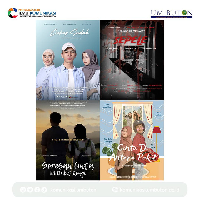 FIlm hasil karya Mahasiswa Program Studi Ilmu Komunikasi UM Buton