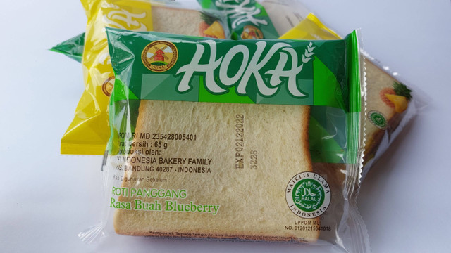 Ilustrasi roti Aoka. Foto: Shutterstock