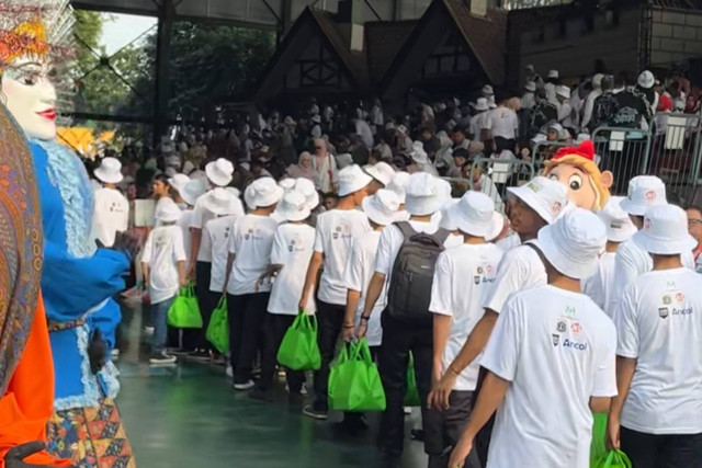 Festival Kreasi Anak 2024 di Dufan, Ancol, Jakarta Utara, Kamis (18/7/2024). Foto: Eka Nurjanah/kumparan